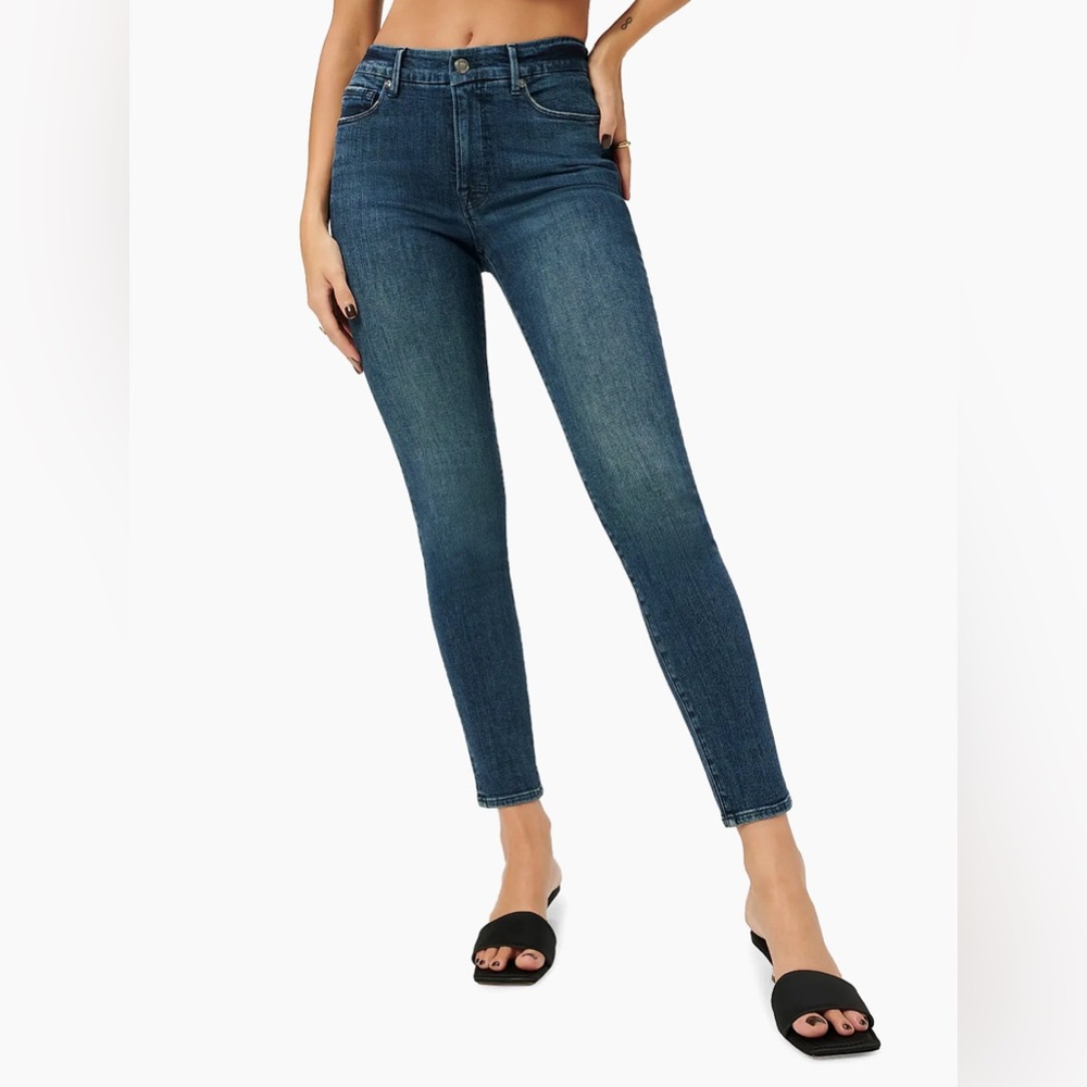 Good American Good Legs Crop skinny jeans